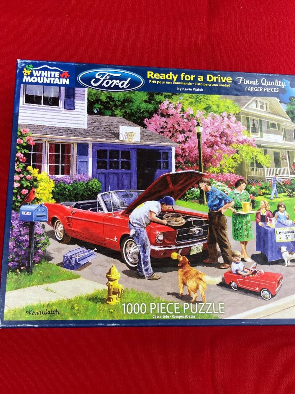 White Mountain Puzzle - Ready for a Drive